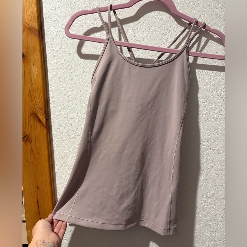 Light Purple Strappy Tank Top